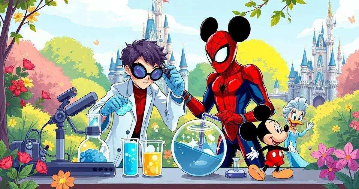 A ciência dos superpoderes da Marvel aplicada ao mundo mágico da Disney