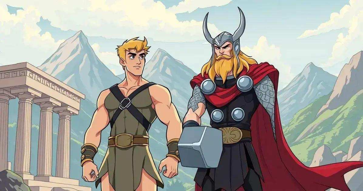 A história de Thor na mitologia nórdica A história de Thor na mitologia nórdica