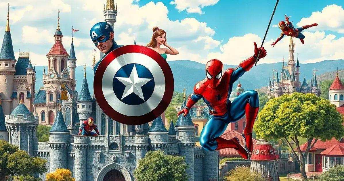 A primeira aparição dos Vingadores na Disney