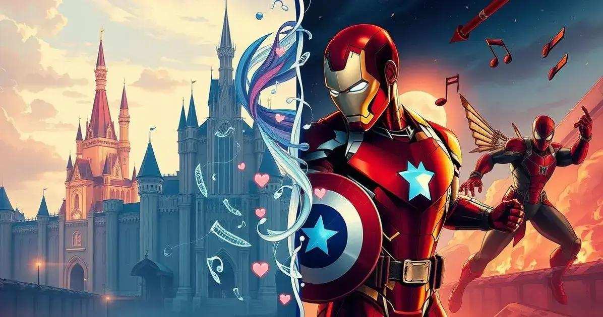 Como Disney e Marvel abordam emoções