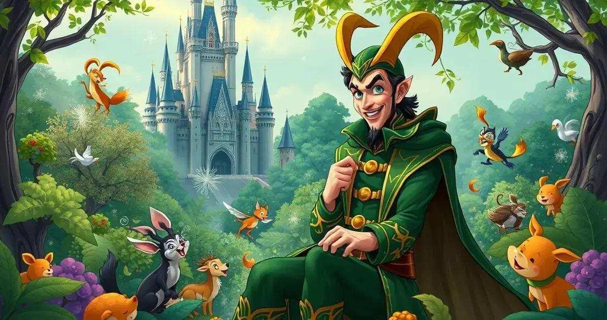 Como Loki poderia se encaixar em um enredo da Disney Como Loki poderia se encaixar em um enredo da Disney