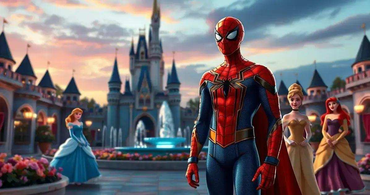 Como personagens da Disney se tornam príncipes