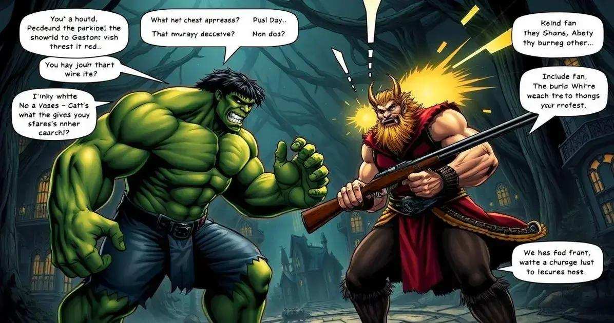 Como seria o confronto entre eles