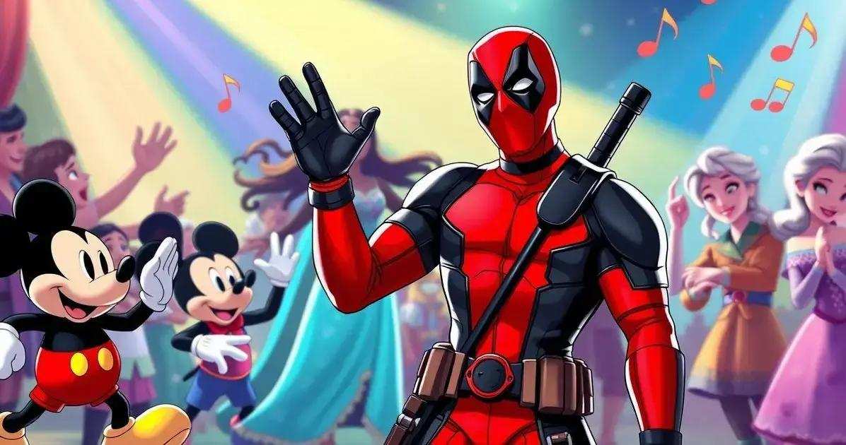 Como seria um musical da Disney estrelado pelo Deadpool?