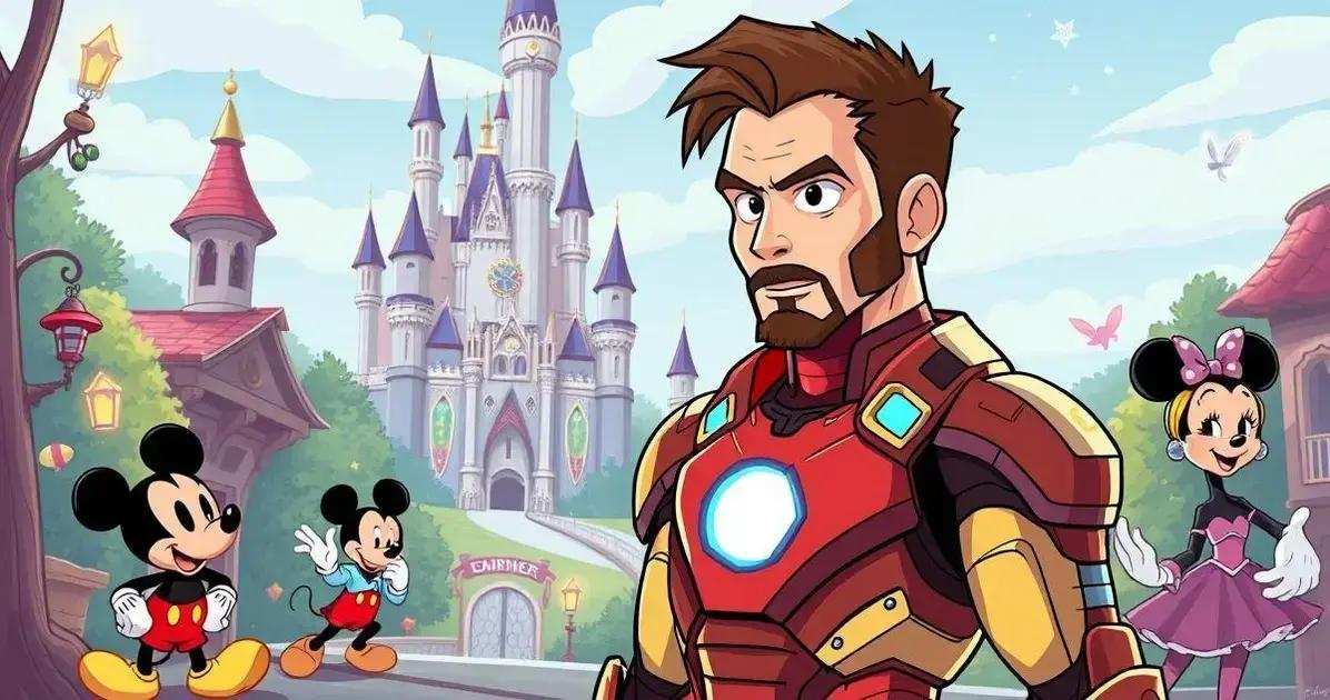 Comparação com personagens clássicos da Disney