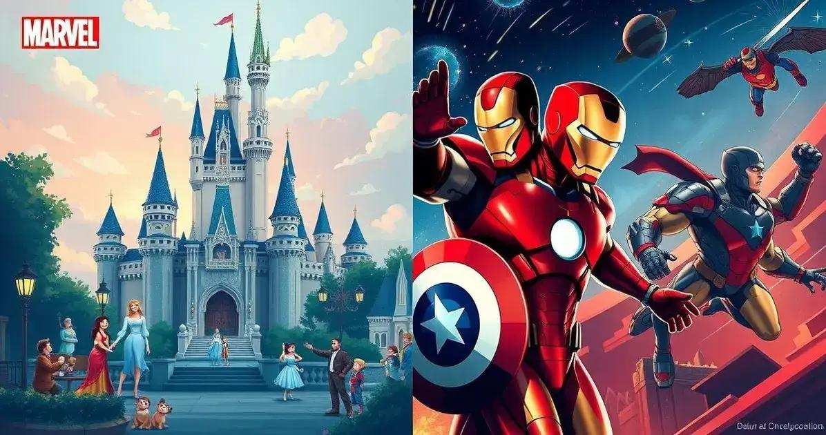 Comparação entre temas e narrativas