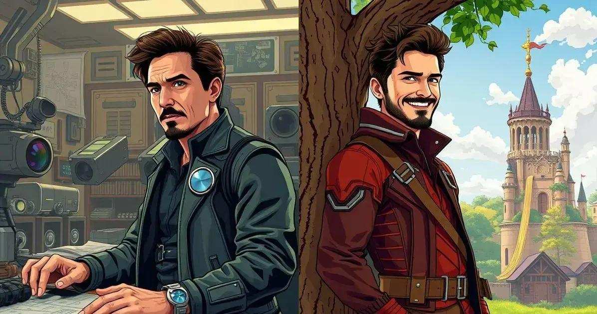 Histórias de fundo dos personagens Histórias de fundo dos personagens