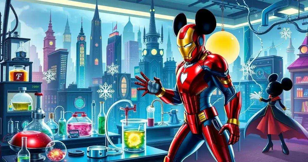 Impacto cultural da fusão Marvel e Disney