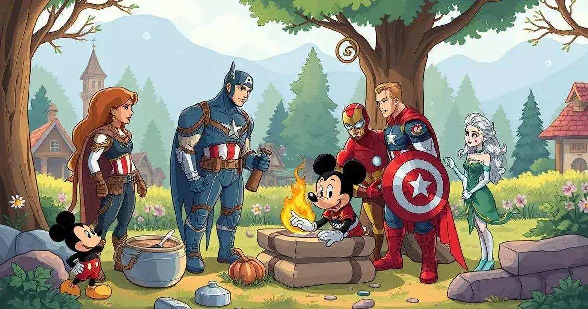 Os Vingadores sobreviveriam em um filme da Disney sem tecnologia e poderes?