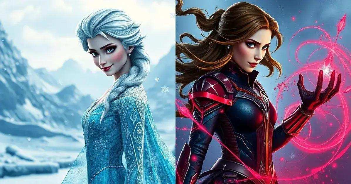 Por que Elsa e Wanda Maximoff são versões opostas da mesma personagem?