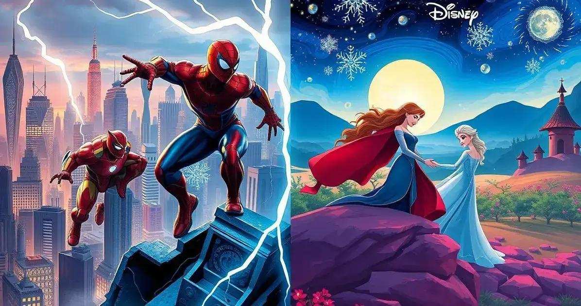 Por que os universos da Marvel e da Disney nos ensinam lições de vida tão diferentes?