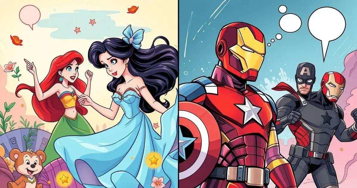 Por que personagens da Disney tomam decisões mais impulsivas do que os heróis da Marvel?