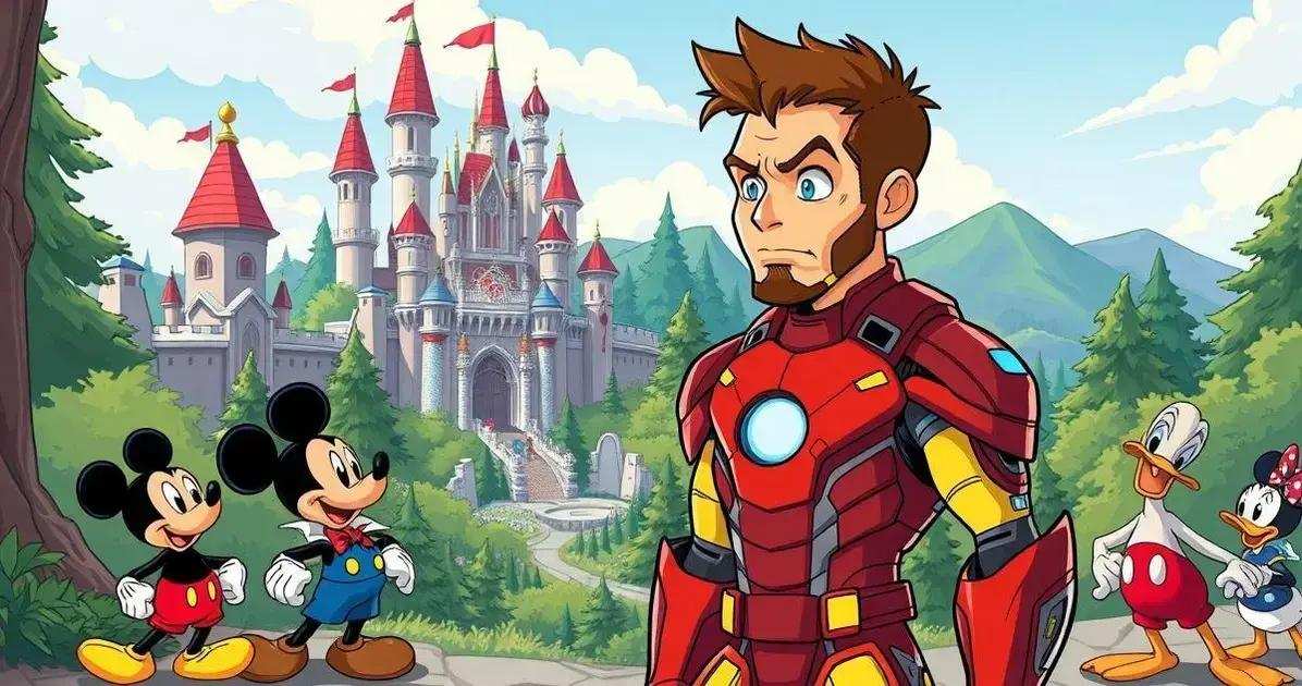 Possíveis histórias para Tony Stark na Disney