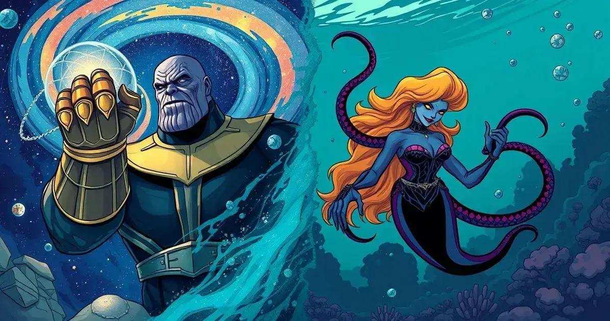 Quem são Thanos e Úrsula?
