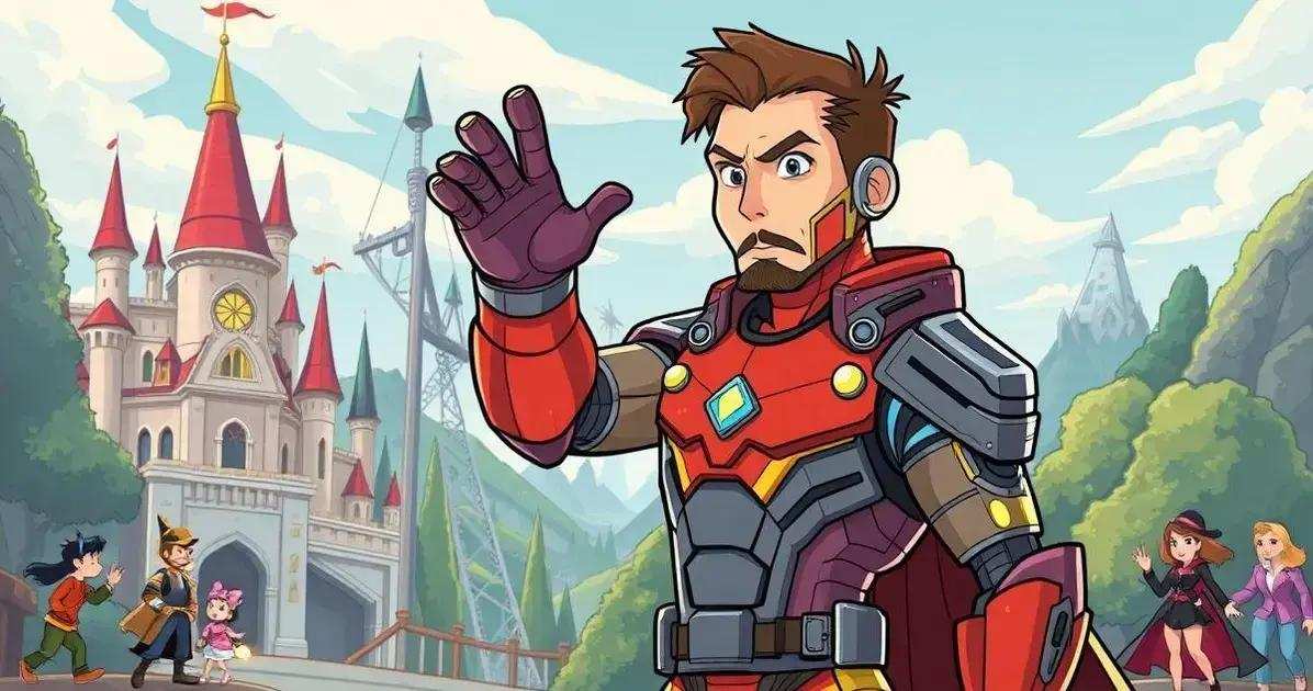 Se o Tony Stark fosse um personagem clássico da Disney, ele seria herói ou vilão?