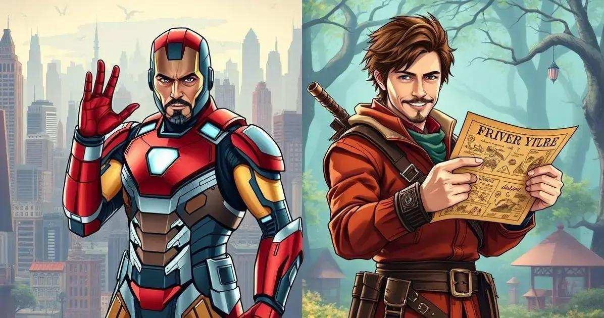 Semelhanças entre as personalidades Semelhanças entre as personalidades