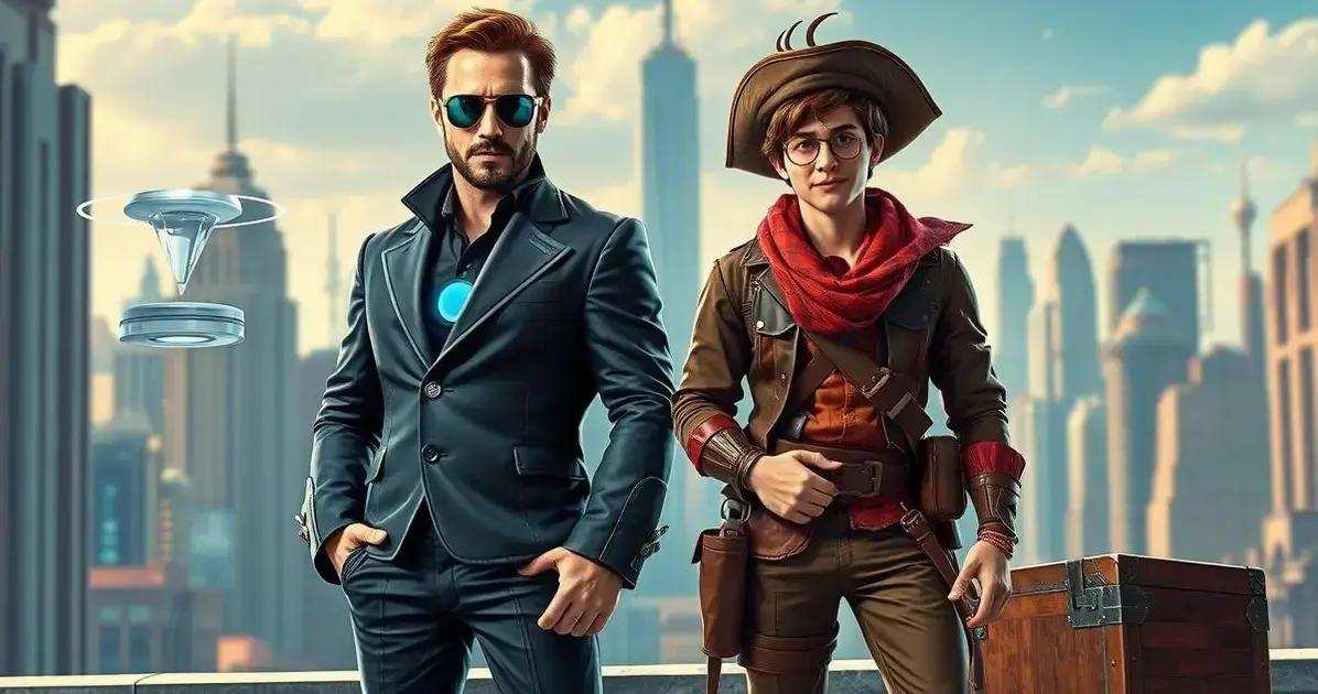 Tony Stark e Flynn Ryder: dois gênios trapaceiros que poderiam ser a mesma pessoa?