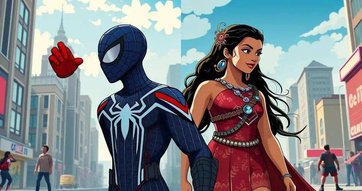 Transformações dos heróis da Marvel